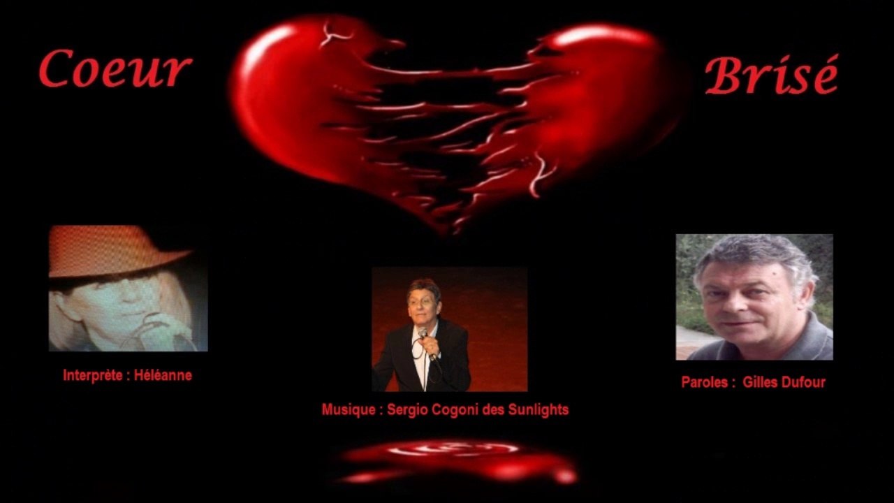 Musique : Chanson d'amour : "Coeur Brisé".