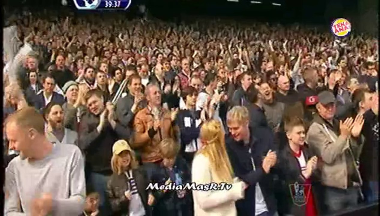 هدف مباراة فولهام 1-0 نوريتش سيتي - الاسبوع 34 - تعليق حاتم بطيشة - 12/4/2014