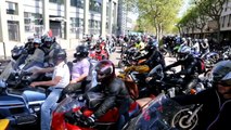 Les motards manifestent entre Valence et Privas