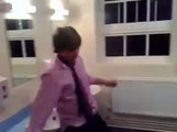 Drunk guy in the bathroom! Hilarious fail and fall...
