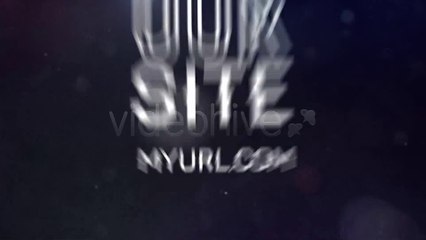 Kinetic Text With Particles - After Effects Template