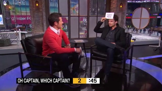 Sebastian Stan Captain America Winter Soldier Morning Buzz