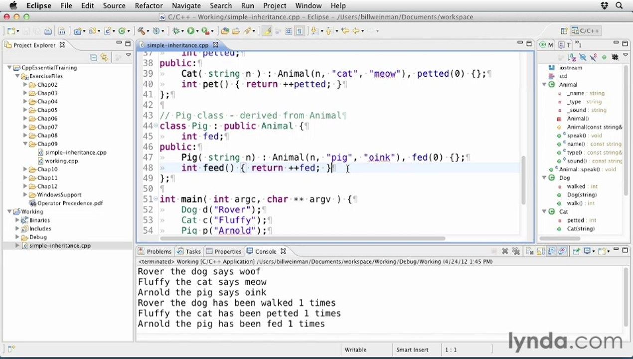 04-Accessing the base class