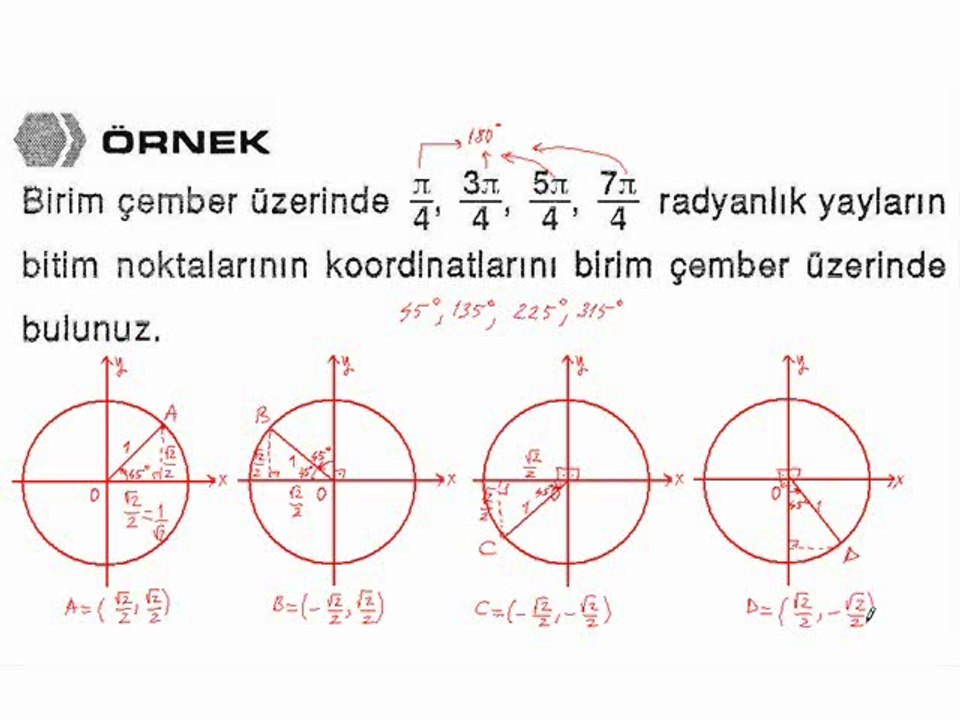 2)Temel Kavramlar Açı,Yönlü Açı,Yaylar,Ölçü Birimleri,Esas Ölçü - 2
