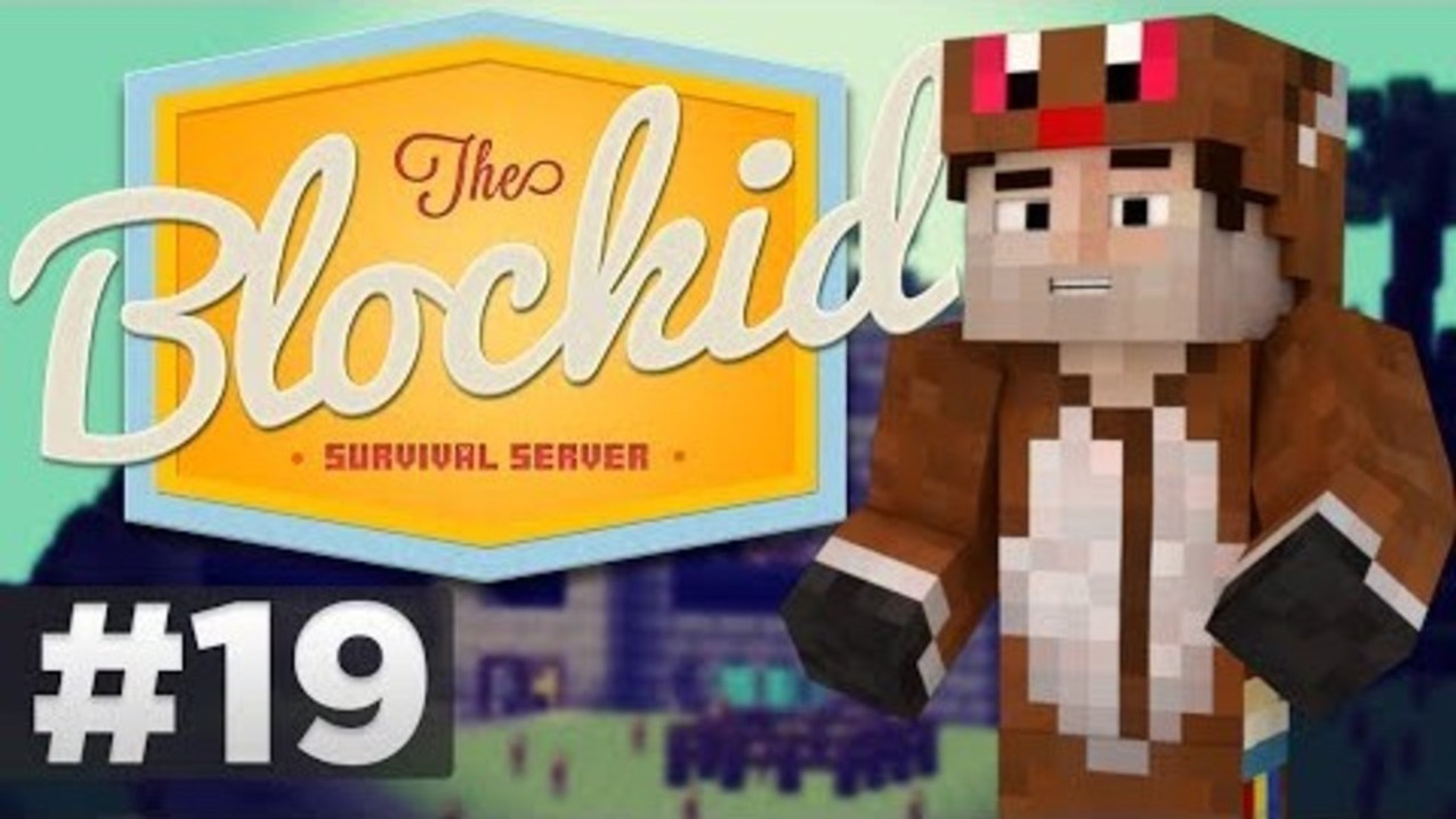 Minecraft Blockid Survival: #19 SOOO TIRED!! (Custom Modded Survival Server)