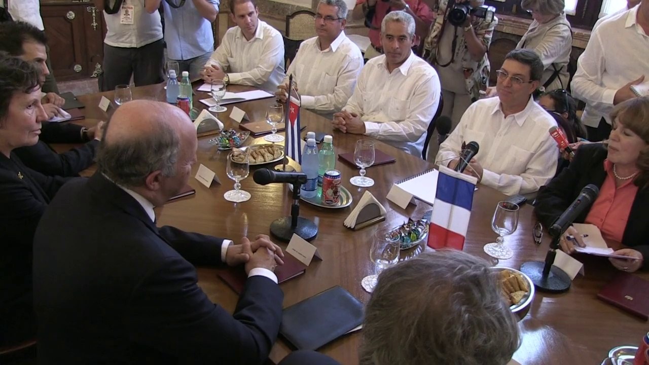 Cuba: visite du chef de la diplomatie française, Laurent Fabius