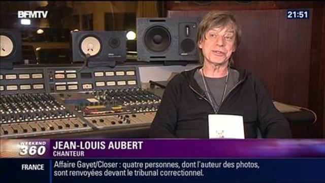 Showbiz: Jean-Louis Aubert chante Michel Houellebecq - 12/04