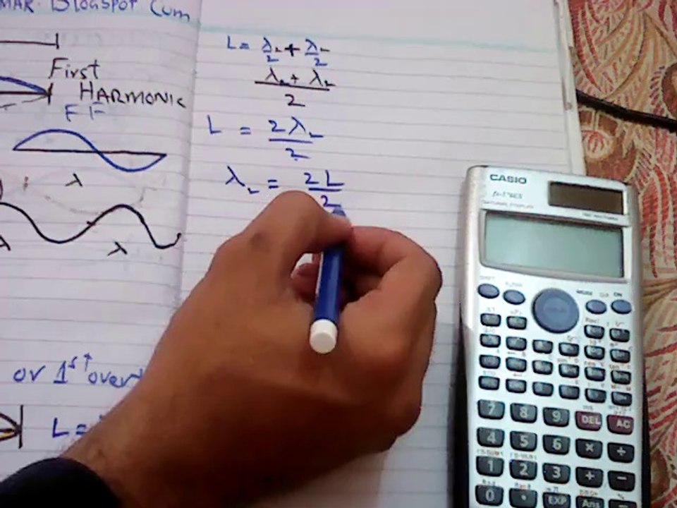 Standing waves produce in string(loops harmonic and overtones)