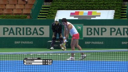 Enorme Camila, batte la Navarro e vola in finale!