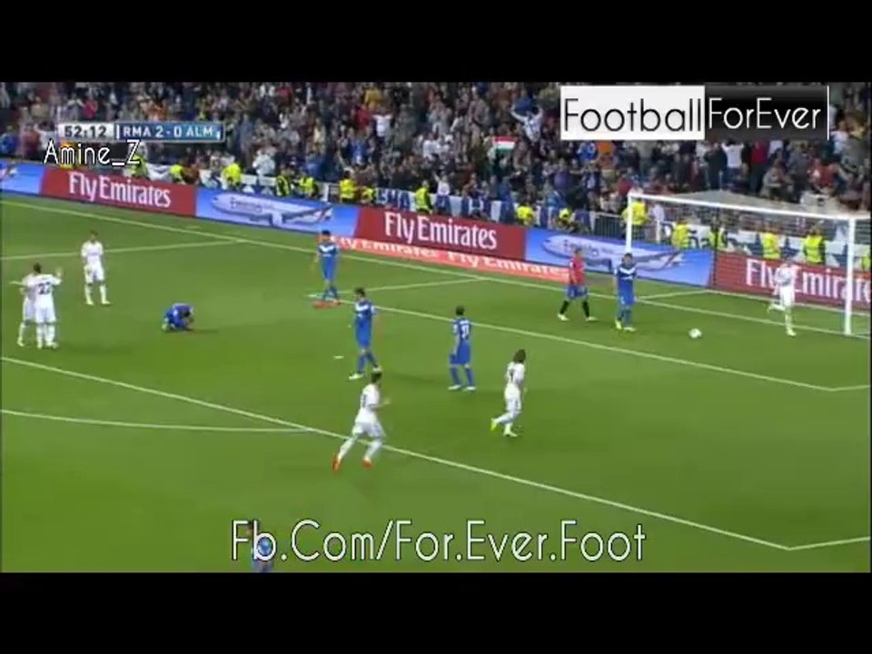 Bale Goal -- Real Madrid Vs Almeria 2-0