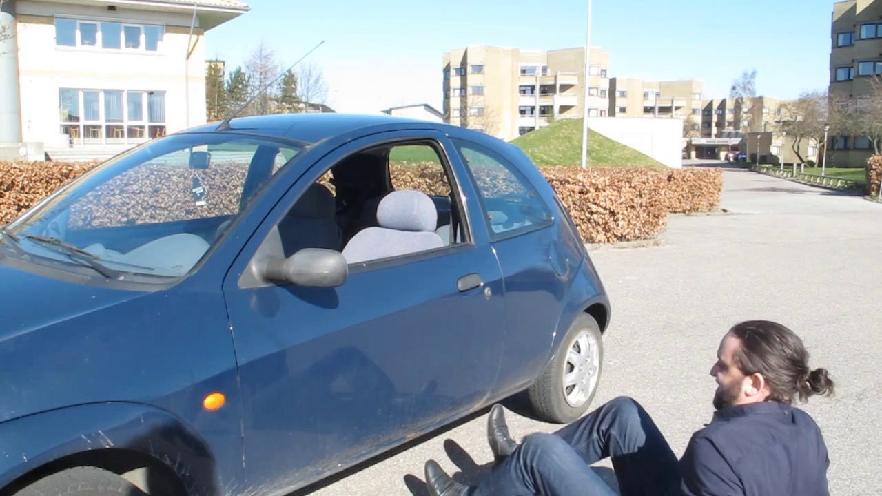 Behind the scenes of the Ford advert