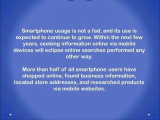 Why mobile sites