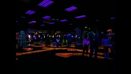 Cheering For Prizes At Edmonton's Monster Mini Golf