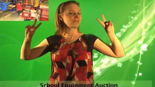 School Equipment Auction