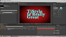 Adobe After Effects CS6 For Beginners - 07 - TEXT