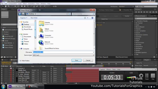 Adobe After Effects CS6 For Beginners - 21 - Rendering [Final Tutorial]