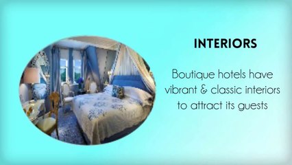 Most Coveted Boutique Inn Amenities