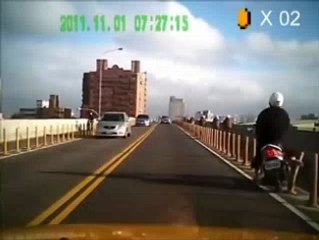 Scooter Crash- Super Mario Style