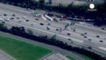 Honey spill causes major traffic jam in L.A.