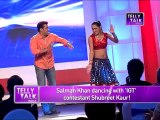 Salman Khan dancing with 'IGT'  contestant Shubreet Kaur!