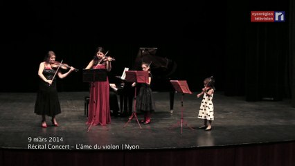 La Caméra en balade - Récital concert, l'âme du violon (25.03.2014)