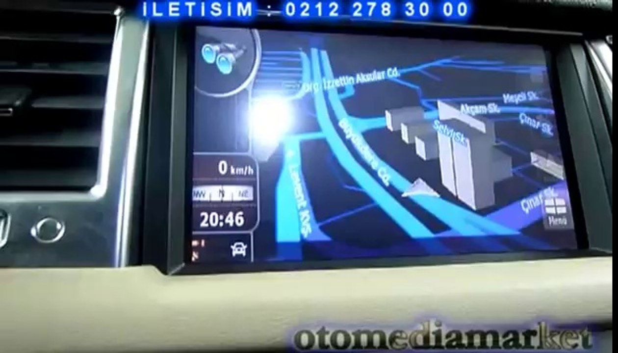 Range Rover Sport  Multimedya Navigasyon Kamera Samsung Mobil Tv ve Internet