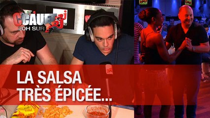 Cours de Salsa pour Cauet très épicé aux goûts de Jeff et Amir !