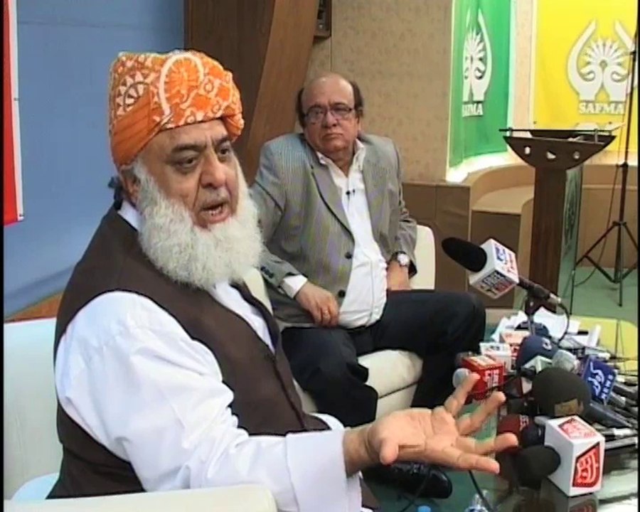 Imtiaz Alam or Molana Fazlul Rehman k Darmyan Muqalma-part 02