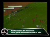 Minuto 79: Tercer gol de Teófilo Cubillas (Perú) vs. Irán (Mundial Argentina 1978)