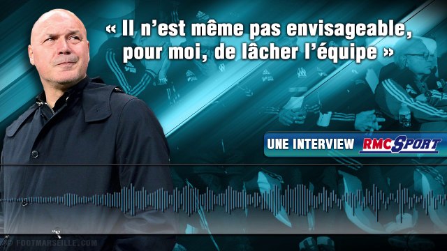 José Anigo : Je resterai l'entraîneur de l'OM jusqu'au dernier match