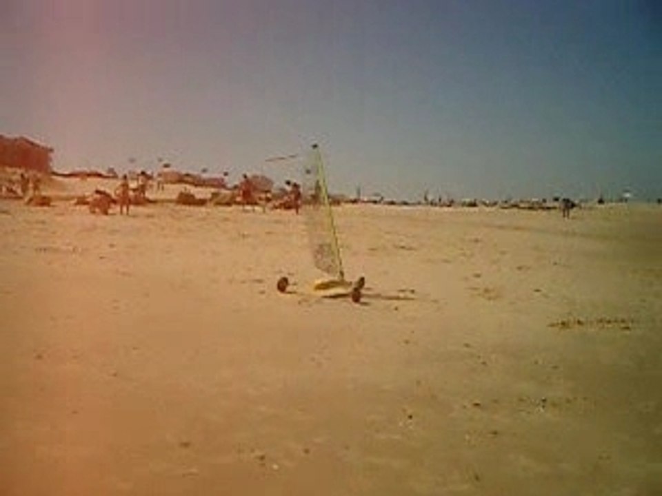 Char à Voile RC SUR LA PLAGE !