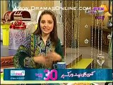 Morning with Juggan On Ptv (Afshan Zaidi Singer– 11th March 2014 p2