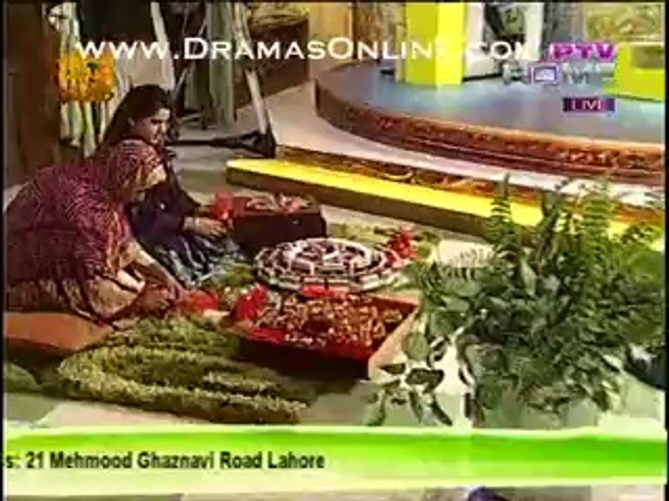 Morning with Juggan On Ptv (Afshan Zaidi Singer– 11th March 2014 p4