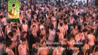 Shab e chehlum e Mola Hussain a.s 2014 (part 1) Quetta Pakistan