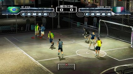 FIFA Street HD on Dolphin Emulator (Widescreen Hack)