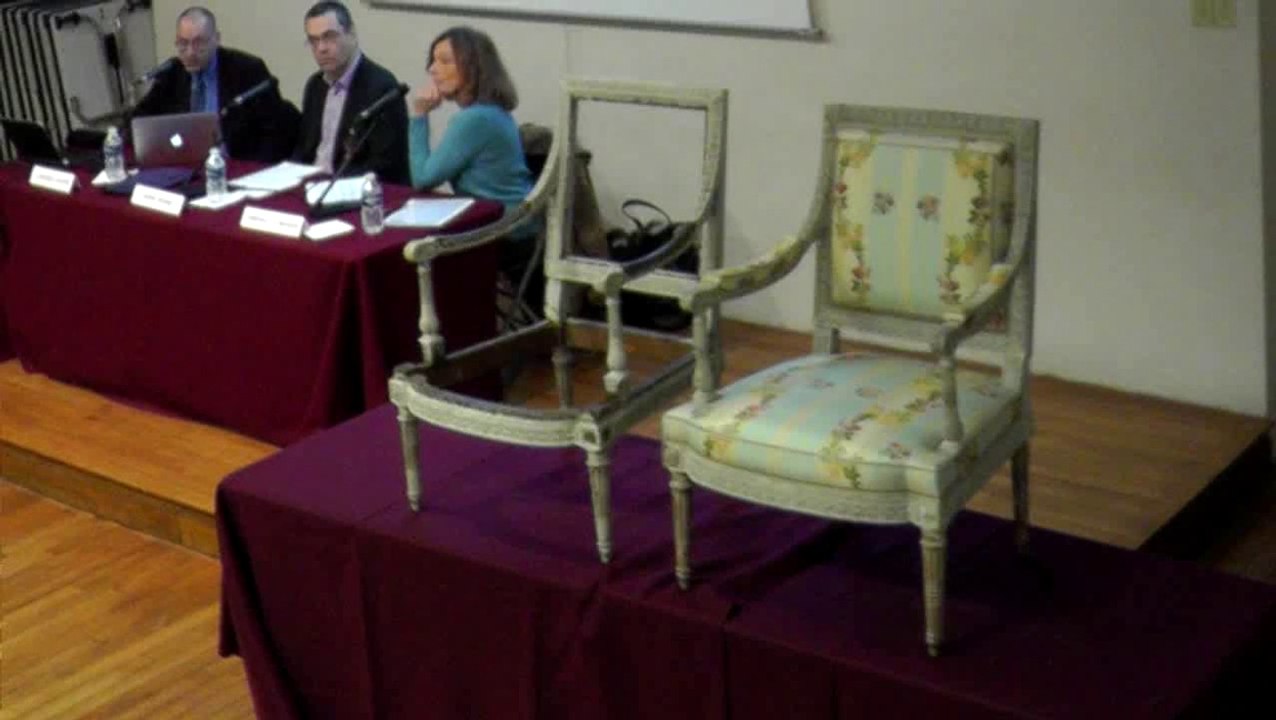 Rencontre des Gobelins / Peintures et dorures des sièges de Georges Jacob