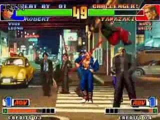「ＫＯＦ９８·不能防禦系列之最終樂章［無視防禦］。」
