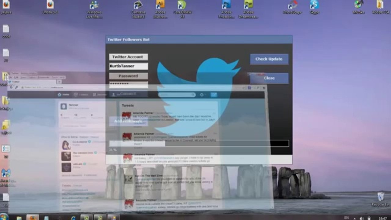 How To Get Twitter Followers Fast [Free Twitter Followers] [Twitter Followers Bot] - Video Dailymotion