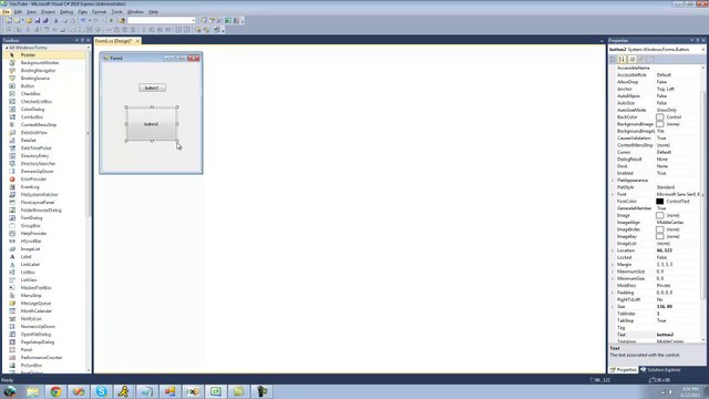 002 - Changing Forms Properties