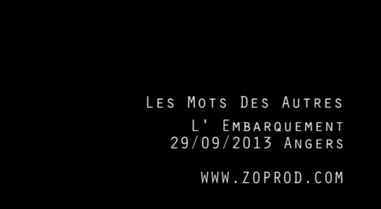 Perf De Mots_L'Embarquement