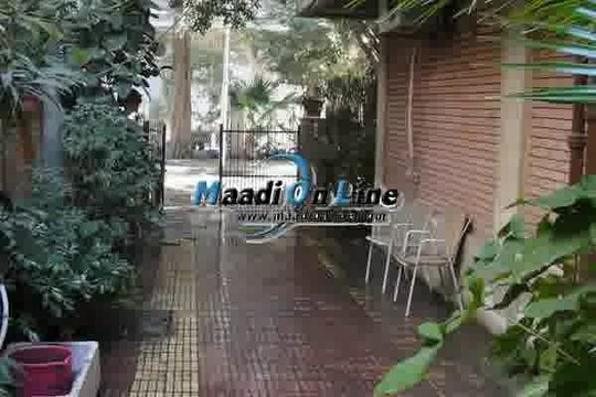 villa duplex for rent in Sarayat el Maadi furnished privet garden green area near french School