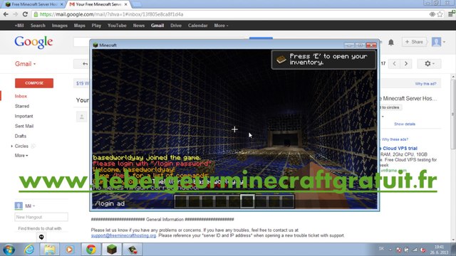Hébergeur Minecraft Gratuit - Serveur Minecraft Gratuit [2014]