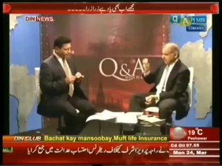 Q&A With PJ Mir , 24 March 2014 , Exclusive Interview , Shahbaz Shareef , Imran Khan