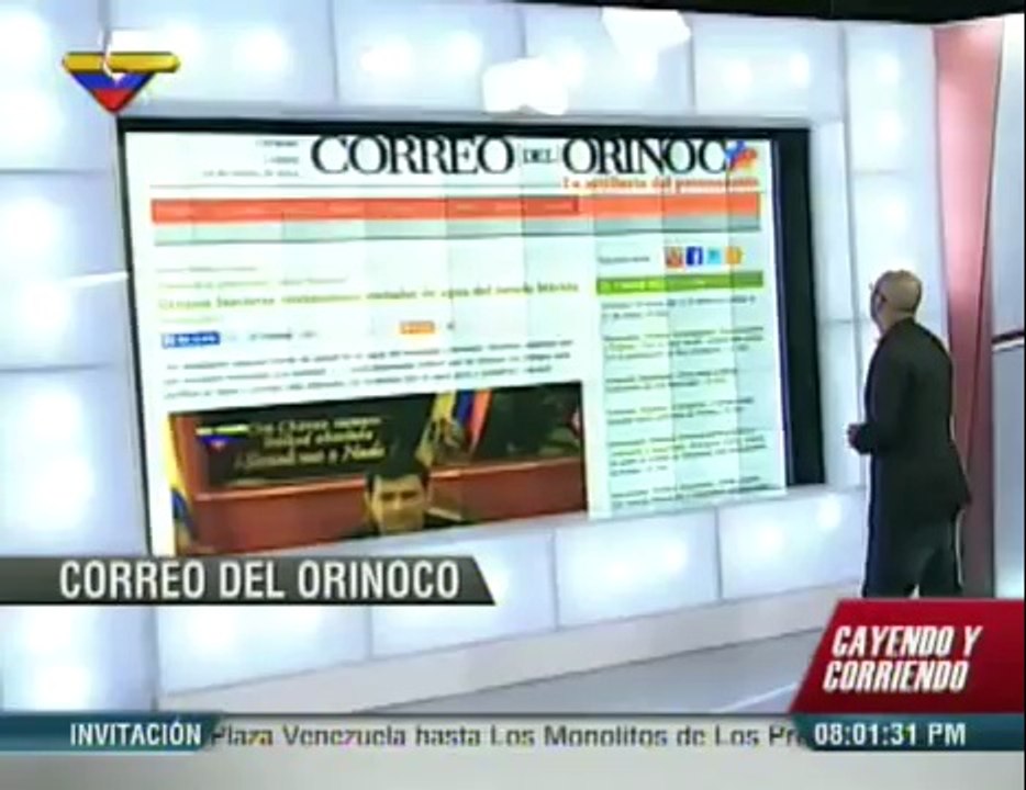 (Vídeo) Cayendo y Corriendo del Día Lunes, 24 de Marzo, de 2014