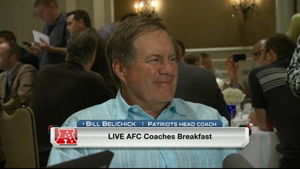 Belichick: 'We're just trying to improve our team'