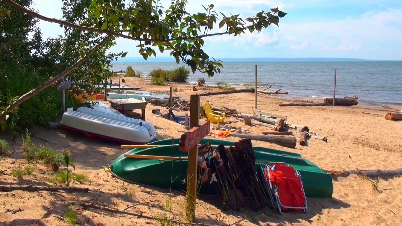 Marten Beach on Slave Lake.