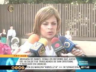 Prevén que audiencia de Daniel Ceballos inicie hoy a las 11:00 am