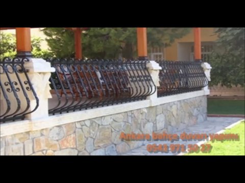 0532 351 22 92 ankara bahce duvarı