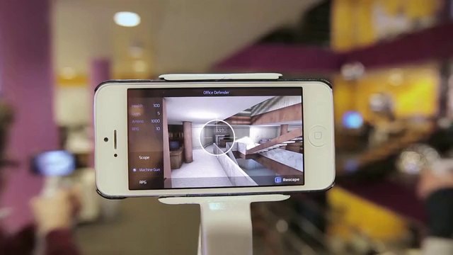 Jeu vidéo FPS en réalité augmentée pour mobile