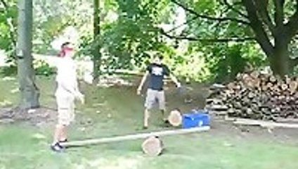 Blindfolded Nutshot Prank